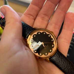 Kate Spade watch black and rose gold